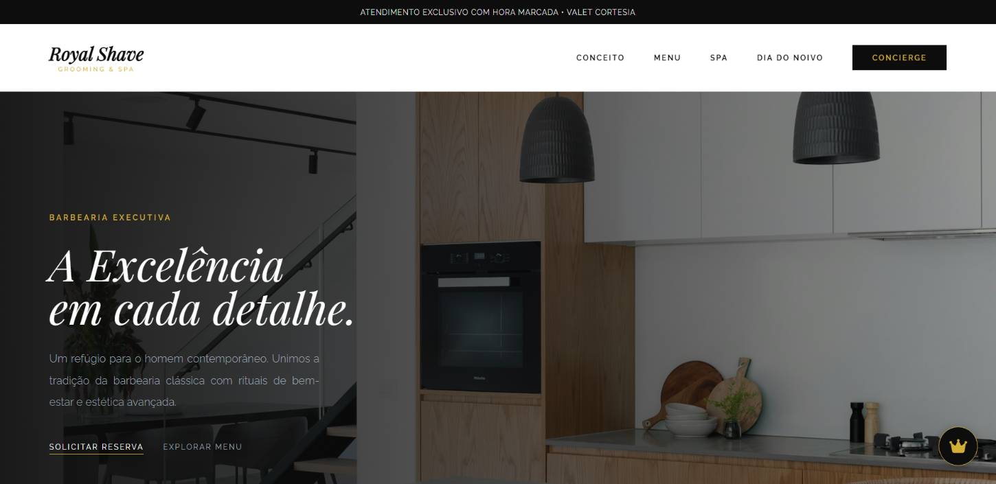 Barbearia - Modelo 03