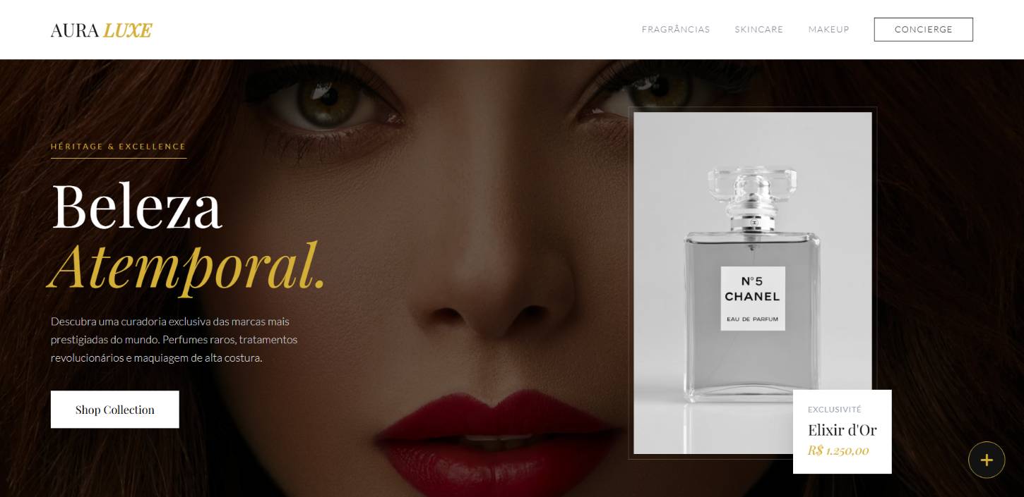 Loja Cosmeticos = P - Modelo 03